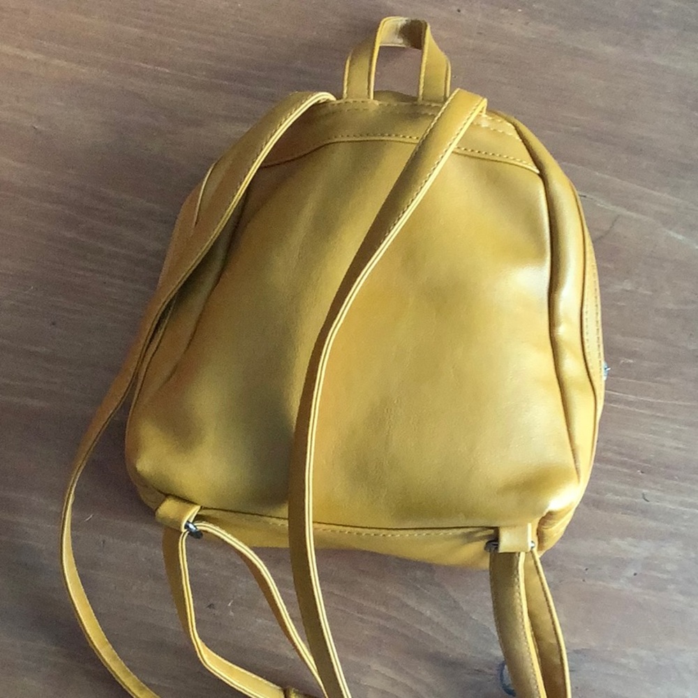Mustard Yellow Backpack - Picture 2 of 3